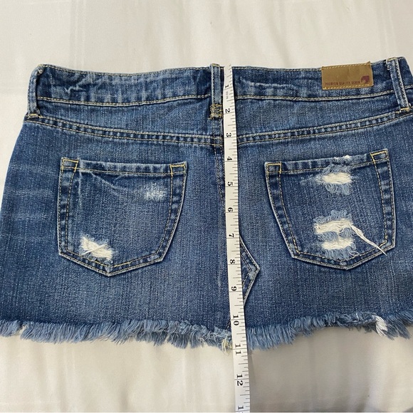 Bluenotes Distressed Denim Mini Skirt - Picture 6 of 7